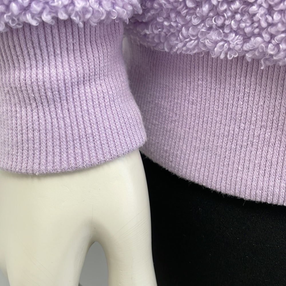 Teddy Fabric Pullover Hoodie - Picture 6 of 12